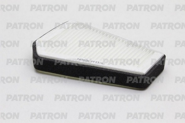 PATRON PF2316 Фильтр салона CHEVROLET: LANOS 1.4/1.5/1.6 16V 05-  DAEWOO: LANOS 1.4/1.5/1.6 16V 97-