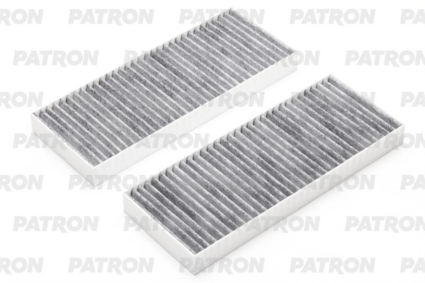 PATRON PF2481 Фильтр салона угольный (к-кт 2шт) Nissan Navara/Pathfinder 2.5DCi 4WD 05-