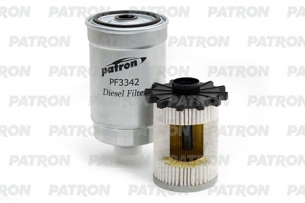 PATRON PF3342 Фильтр топливный двухслойная бумага HYUNDAI: ACCENT 05-, ACCENT СЕДАН 05-, GETZ 05-, GRANDEUR 06-, H-1 АВТОБУС 02-, H-1 ФУРГОН 03-, MATRIX 04-, SANTA FE 06-