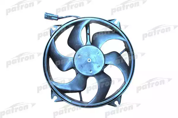 PATRON PFN087 Вентилятор радиатора CITROEN: C4 1.4/1.6HDI/1.6THP/1.6VTI/1.6I/2.0HDI/2.0, C4 PICASSO 1.8/2.0 06-, JUMPY 1.6HDI/2.0HDI 07-   PEUGEOT: 307 1.4/1.6HDI/1.6/2.0HDI/2.0 0