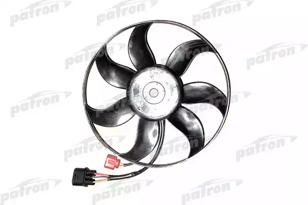 PATRON PFN101 Вентилятор радиатора VW: CADDY III 04-, EOS 06-, GOLF PLUS 05-, GOLF V 03-, JETTA III 05-10, PASSAT Variant 05-, TOURAN 03-
