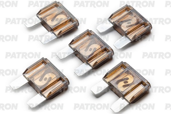 PATRON PFS067 Предохранитель пласт.коробка 5шт MAXI Fuse 70A коричневый