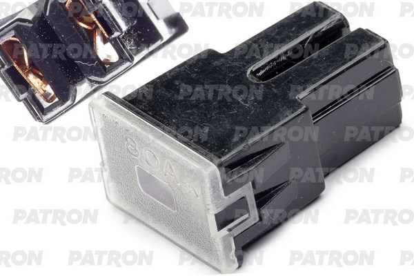 PATRON PFS114 Предохранитель блистер 1шт PFB Fuse (PAL293) 80A черный 30x15.5x12.5mm