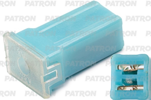 PATRON PFS116 Предохранитель блистер 1шт PHA Fuse (PAL297) 20A голубой 27x12.1x10mm