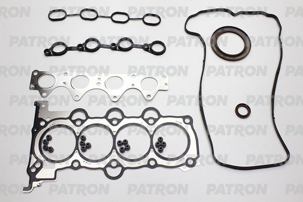 PATRON PG11058 Комплект прокладок двигателя верхний с ГБЦ KIA: CARENS III 1.6 CVVT 06-, CEE D 1.4/1.6 06-, CERATO 1.6 04-