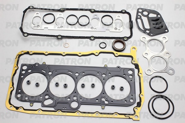 PATRON PG12043 Комплект прокладок двигателя Audi A4. VW Golf 1.6 AKL/AEH 96>