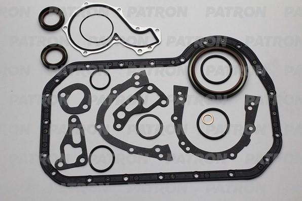 PATRON PG13001 Комплект прокладок двигателя нижний Audi 80. VW Golf 1.7SDi/1.9TDi/SDi 91>