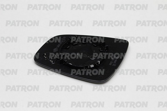 PATRON PMG0803G04 Стекло зеркала прав  с подогр, выпукл DACIA:LOGAN (2007-), SANDERO (2008-) / RENAULT:LOGAN (2004-)