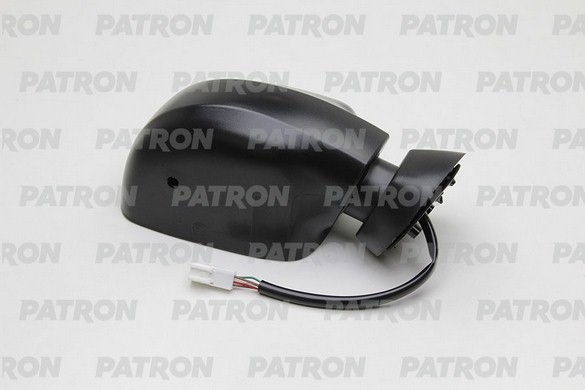 PATRON PMG0803M06 Зеркало наружное в сборе прав, электр, с подогр, выпукл DACIA:LOGAN (2007-), SANDERO (2008-) / RENAULT:LOGAN (2004-)