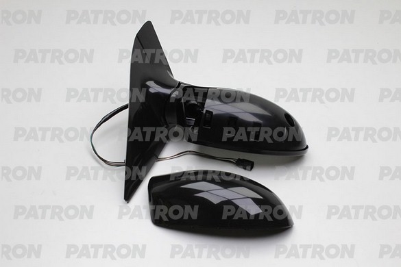 PATRON PMG1218M08 Зеркало наружное в сборе прав, электр, с подогр, выпукл, грунт FORD: FOCUS - 98-04