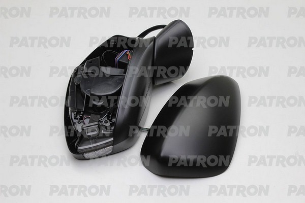 PATRON PMG2320M04 Зеркало наружное прав, электр, автоскладыв, с указ.поворота, с подогр, выпукл, грунт (8конт) MAZDA: CX-5 2012-