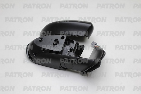 PATRON PMG2725M02 Зеркало наружное прав электр с подогр, автоскладыв, грунт, выпукл ,7 контактов NISSAN: QASHQAI 2009-