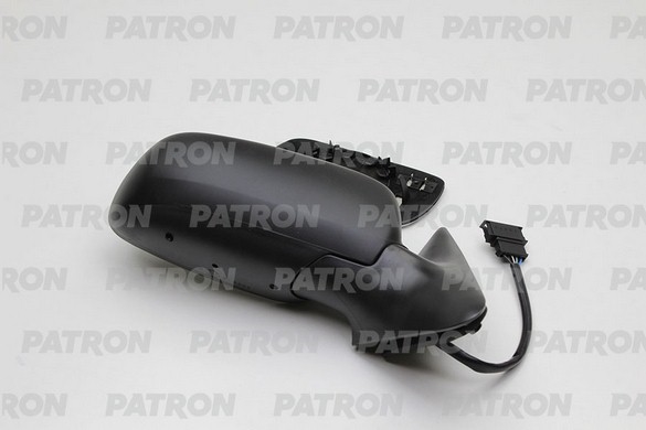PATRON PMG3505M08 Зеркало наружное в сборе прав, электр, с подогр, выпукл (больш корп зеркала) SKODA: OCTAVIA - 96-04