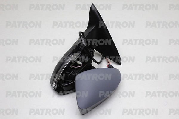 PATRON PMG3513M05 Зеркало наружное в сборе лев электр с подогр, грунт, выпукл, 2 указ поворота, электроскладыв Skoda: Octavia 13-