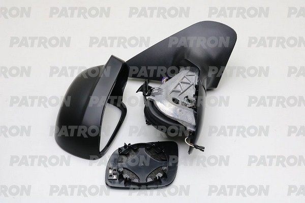 PATRON PMG4011M09 Зеркало наружное в сборе прав, электр, выпукл, тониров, с подогр, маленькое VW: GOLF IV - 97-03