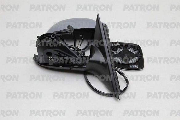 PATRON PMG4020M04 Зеркало наружное в сборе прав, электр, с подогр, выпукл, грунт (мал корп зеркала) VW: PASSAT (B5) - 98-03