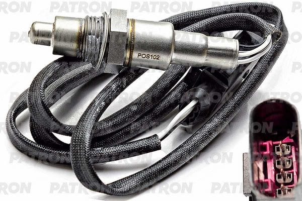 PATRON POS102 Лямбда-зонд BOSCH X-F type (4-пров) SKODA: Rapid 1.6i 15- / VW: Polo Sedan 1.6i 10-