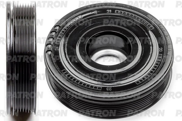 PATRON PP1185 Шкив коленвала Nisan:Qashqai I, X-Trail II 2.0 dСi 2006-/Renault:Espace IV Grand Scenic II ,Laguna III, Megane II,Trafic II 2.0 dСi 2006-