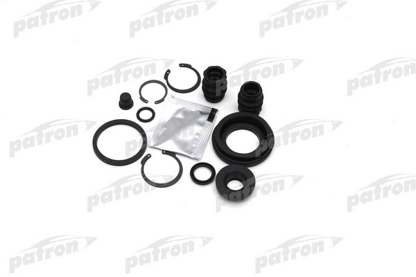 PATRON PRK195 Ремкомплект тормозного суппорта задний мост NISSAN: ALMERA I 95-00, ALMERA II 00-, ALMERA Mk II 00-, MAXIMA 88-94, MAXIMA QX 94-00, MAXIMA QX 00-, PRIMERA 90-96