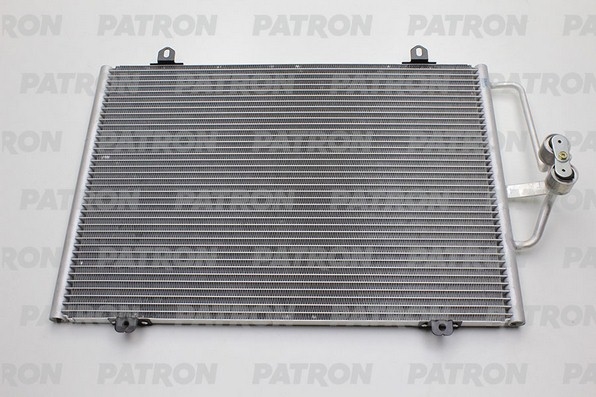PATRON PRS1042 Радиатор кондиционера RENAULT: MEGANE I 1.4 /1.6/1.9 dT/2.0 16V 95-03, MEGANE Scenic  1.4i/1.6/1.9D/1.9 dT/1.9 dTi/2.0i 97-99