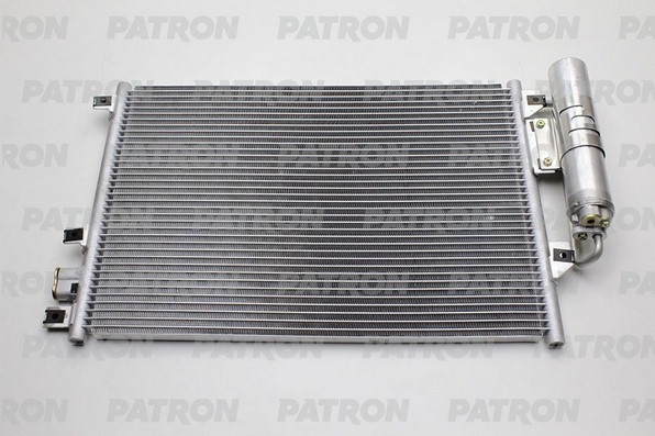 PATRON PRS1205 Радиатор кондиционера DACIA: LOGAN 1.4 (LSOA, LSOC, LSOE, LSOG)/1.5 dCi/1.5 dCi (LS0J)/1.5 dCi (LS0K)/1.6 (LSOB, LSOD, LSOF, LSOH)/1.6 16V (LS0M) 04 - , LOGAN MCV 1.4/