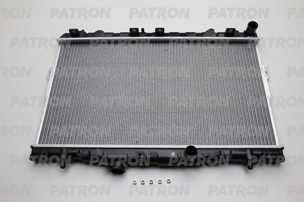 PATRON PRS3297 Радиатор системы охлаждения паяный HYUNDAI: COUPE 1.6 16V 01-, ELANTRA 1.6 00-