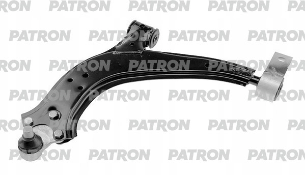 PATRON PS5081L Рычаг подвески шаровая 16мм CITROEN: BERLINGO 09/96-, XSARA 10/93-09/00, ZX 10/93-10/97, PEUGEOT: 306 02/93-07/01, PARTNER 07/96-, PARTNER 08/99-