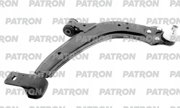 PATRON PS5081R Рычаг подвески шаровая 16мм CITROEN: BERLINGO 09/96-, XSARA 10/93-09/00, ZX 10/93-10/97, PEUGEOT: 306 02/93-07/01, PARTNER 07/96-, PARTNER 08/99-