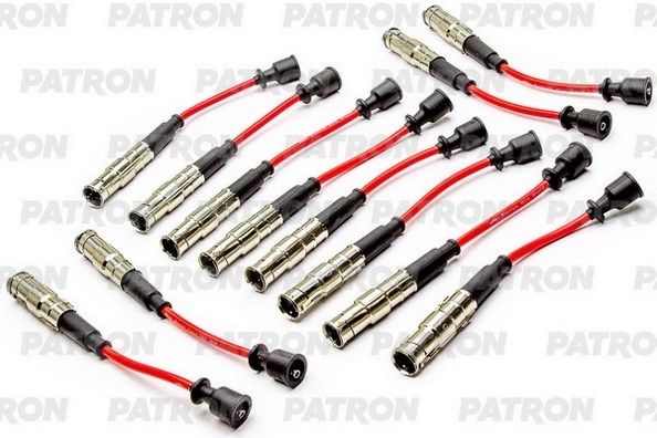 PATRON PSCI2048 Комплект проводов зажигания M19 MERCEDES-BENZ: C-CLASS 93-00, C-CLASS 00-, C-CLASS Break 96-01, C-CLASS универсал 96-01, CLK 97-02, E-CLASS 95-02, E-CLASS Break 96-03