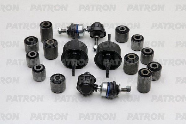 PATRON PSE10740 Комплект сайлентблоков подвески задней оси FORD: FOCUS II C-MAX 03- (c.п. детали Турция)