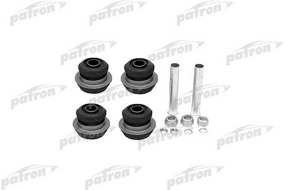 PATRON PSE1108 Комплект сайлентблоков подвески рычага к-кт Mercedes W124 (все) 85-98/W201 (все) 82-93