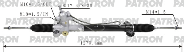PATRON PSG3066 Рейка рулевая HONDA CR-V RE4 07-11