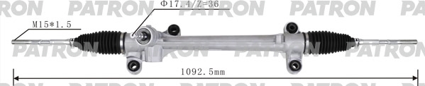 PATRON PSG3071 Рейка рулевая TOYOTA COROLLA ZZE14,CE14, ZRE14 07-14