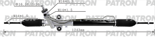 PATRON PSG3091 Рейка рулевая HYUNDAI STAREX H-1 07-