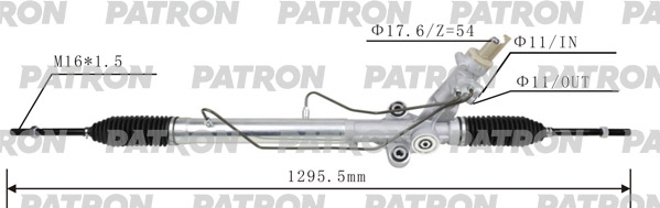PATRON PSG3114 Рейка рулевая MERCEDES-BENZ VIANO (W639) 03-, VITO / MIXTO (W639) 03-, VITO (W639) 03-