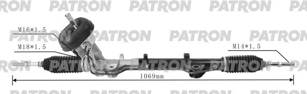 PATRON PSG3125 Рейка рулевая RENAULT DUSTER 12-, KAPTUR 16-