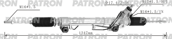 PATRON PSG3214 Рейка рулевая
