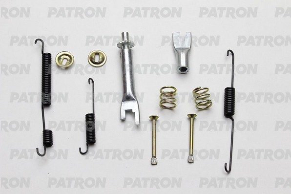 PATRON PSRK001KOR Комплект монтажный тормозных колодок задн лев HYUNDAI: ACCENT 95-99 барабаны (произведено в Корее)