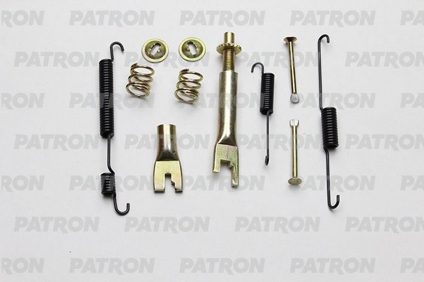 PATRON PSRK002KOR Комплект монтажный тормозных колодок задн прав HYUNDAI: ACCENT 95-99 барабаны (произведено в Корее)