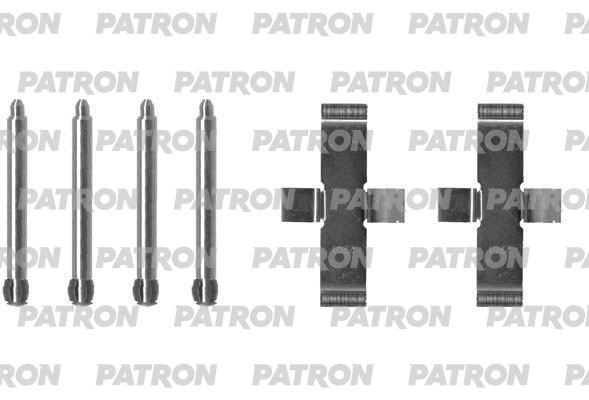 PATRON PSRK1003 Комплект монтажный тормозных колодок дисковых MERCEDES-BENZ:190 (W201) 10.82-08.93,C-CLASS (W202) 03.93-05.00,C-CLASS УНИВЕРСАЛ (S202) 06.96-06.98,E-CLASS (W124) 06.93-06.95,E-CLASS КУПЕ
