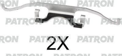 PATRON PSRK1035 Комплект монтажный тормозных колодок дисковых BMW: 5 520 D/520 I/523 I/525 D/525 I/525 TD/525 TDS/528 I/530 D/530 I/M 5.0 95-03, 5 TOURING 520 D/520 I/523 I/525 D/525 I/525 TDS/528 I/530