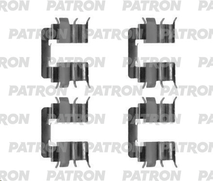 PATRON PSRK1223 Комплект монтажный тормозных колодок дисковых NISSAN:MICRA (K11) 08.92-02.03