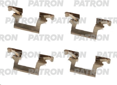 PATRON PSRK1235 Комплект монтажный тормозных колодок дисковых INFINITI:Q45 01.93-,QX4 01.97-, NISSAN:PATHFINDER (R50) 09.97-12.04