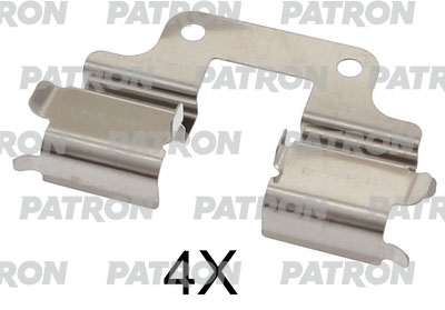PATRON PSRK1319 Комплект монтажный тормозных колодок дисковых LAND ROVER: FREELANDER II 06-