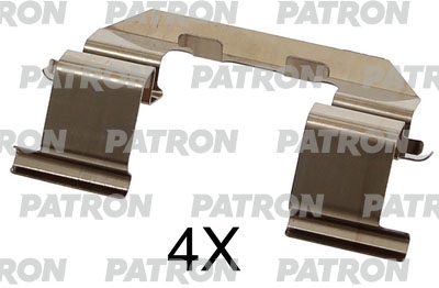 PATRON PSRK1336 Комплект монтажный тормозных колодок