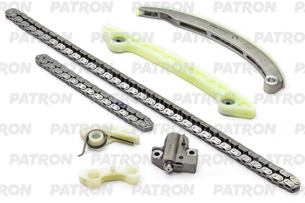PATRON PTCK004 Комплект цепи ГРМ (Цепь-2, Нат-1, Усп-4) FORD Focus II 1.8i MT (QQDA, QQDB) 2005-2011