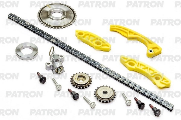 PATRON PTCK011 Комплект цепи ГРМ (Цепь-1, Нат-1, Усп-3, Шест-3) б/в OPEL Vectra 2.2 16V Z22SE 00>