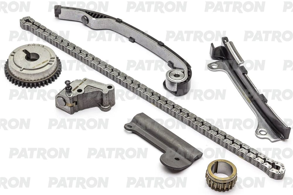 PATRON PTCK013 Комплект цепи ГРМ (Цепь-1, Нат-1, Усп-3, Шест-2) NISSAN Almera Classic (B10) 1.6i (QG16DE) 2006-2012