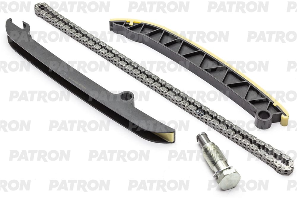 PATRON PTCK017 Комплект цепи ГРМ (Цепь-1, Нат-1, Усп-2) SKODA Yeti 1.2TSI (CBZB>> 23.10.2011) 2009-2018 (Цепь 03F109158K)