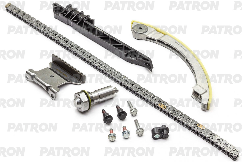 PATRON PTCK030 Комплект цепи ГРМ (Цепь-1, Нат-1, Усп-3) OPEL INSIGNIA 2.0 Turbo (A20NHT /A20NFT) 2008- , Chevrolet Malibu 2.4L (A24XE/ A24XF) 2010-